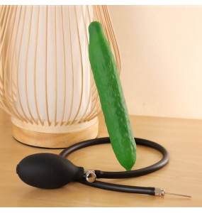 MizzZee - Fruit Series Inflatable Anal Plugs SM Toy (Cucumber)